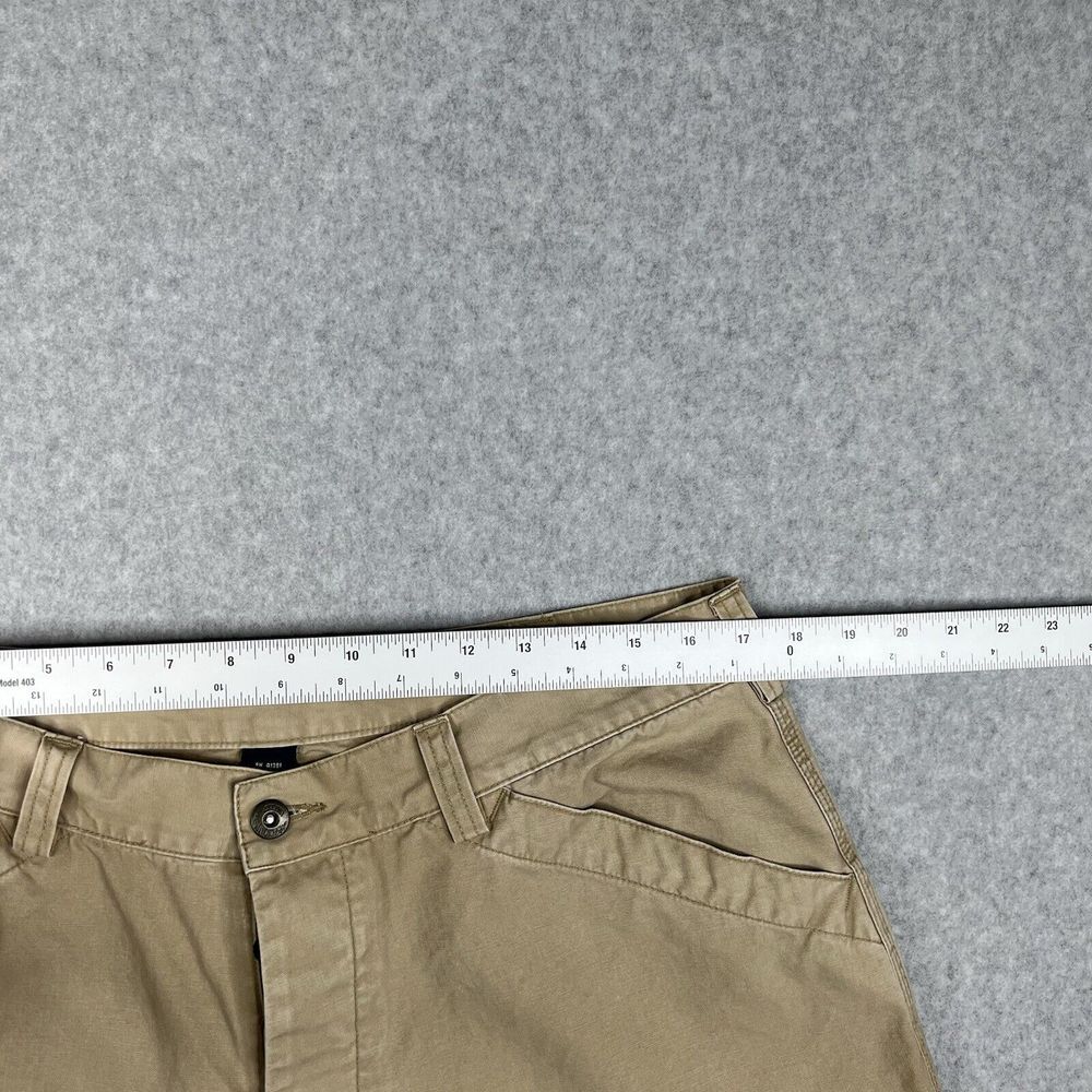 Vintage Polo Sport Ralph Lauren Pants Mens 36x34 Beige 90s Button Fly Workwear - Picture 10 of 16